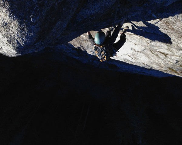 Five pitches up at Spring Mountain w/the Guide's Pack | TOM BIHN